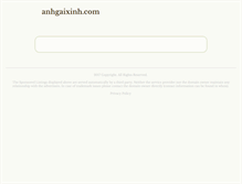 Tablet Screenshot of anhgaixinh.com